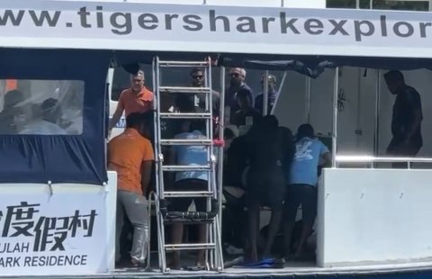 Fuvahmulakugai diving ah dhiya tourist aku maruvejje