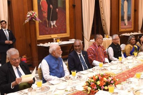 India in beyvi jaafathuga modi ge emme arihuga raees muizzu