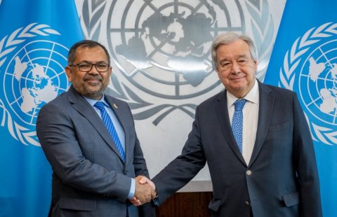 Zameer, UN ge secretary general guterres aa bahdhal kuravvaifi