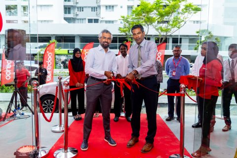 Hulhumale phase 2 gai Ooredoo experience centre eh hulhuvaifi