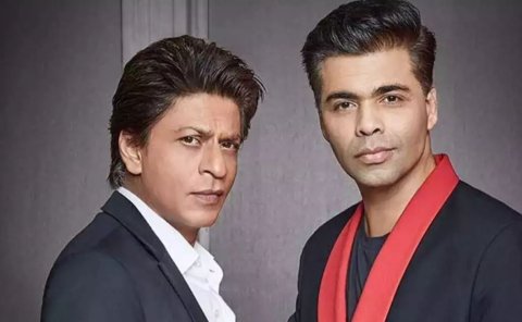 IIFA Awards 2024 husha'alhidheynee Shahrukh Khan aai Karan Johar