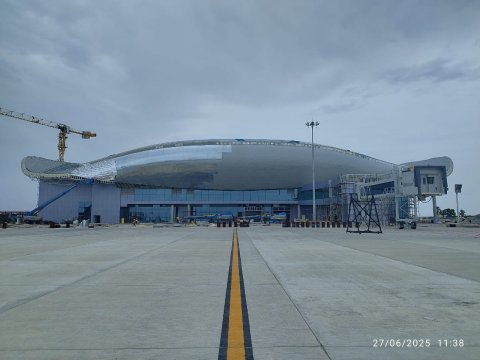 Hanimaadhoo airport masakkaiy mi aharuge September mahah nimmanee