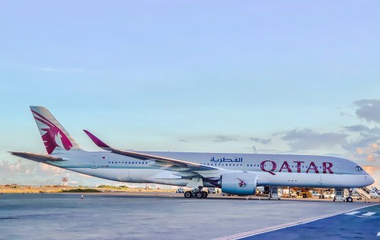 Qatar airways in raajje ah kuraa dhathuru thah ithuru kuranee