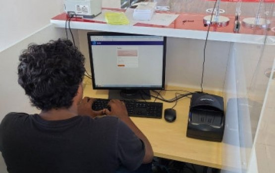 Maafaru airport gai border control nizaam gaaimu koffi