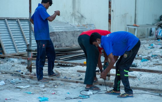 Bidheysee meehage gayah herunee 3 footu ge dhagandeh, haalu serious!