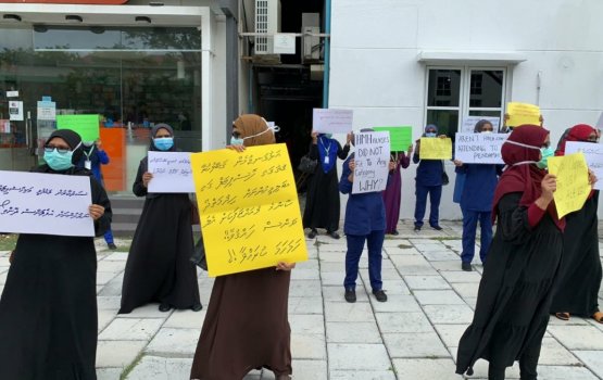 Hulhumale gai muzaaharaa aa gulhigen baeh naruhunnah fiyavalhu alhaifi