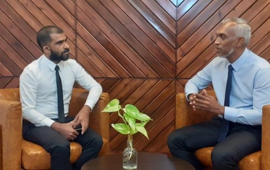 Male' ge rayyithunge boahiyaavahi kamah oi dhaaimee hallakee goathi dhinun: Muizzu