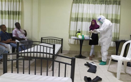 Manadhoon  positive vi meehaa dhimaavi 26 meehaku quarantine ah