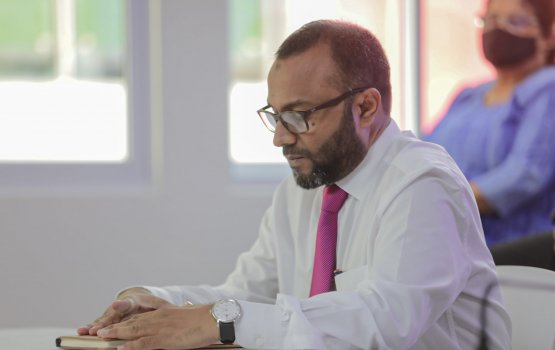 Raajje gai harukashi fikurah himaayai dhinee seedhaa MDP in : Dr.Shaheem