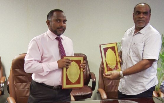 Kureege islamic Minister Dr. Ziyad ge mahchah dhauvaa koffi