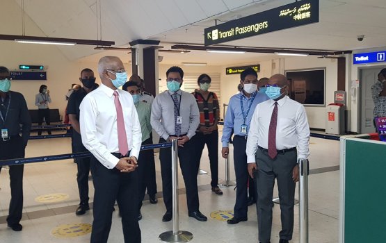 Raajje anna touristunnah Raees ge hoonu maruhabaa eh