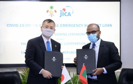 Japan in Raajje ah dhey 47.5 million dollar ge loan ebbasvumugai soi koffi