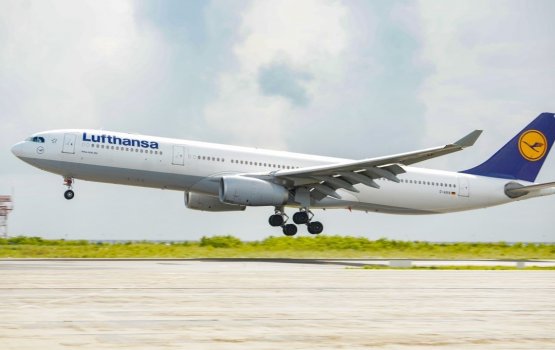 German ge Lufthansa ge dhathuru thah fashaifi, tourism ah bodu kurierumeh