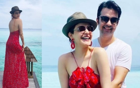 Kajal Aggarwal ge honeymoon photo thah nubalaa dhookohlevey vareh noon 