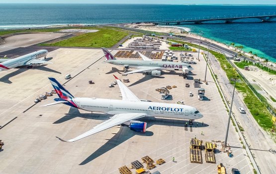 Russia in anna touristun ithuruve, Aeroflot ge dhathuru thah 8 ah