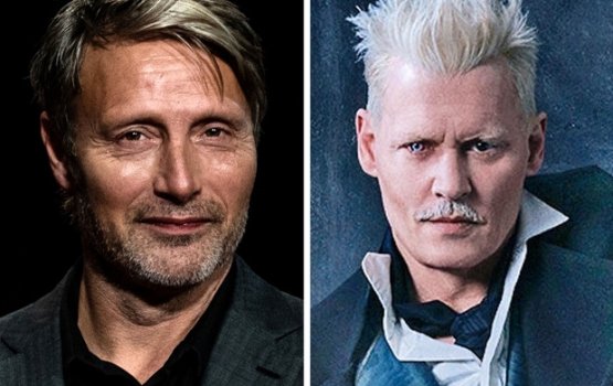 Fantastic beasts gai Johnny Depp ge badhalugai Mads Mikkelsen