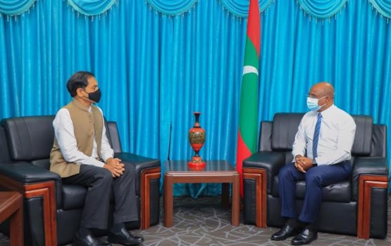 Visa aa nulaa dhivehinnah India ah dhathuru kureveygoi hadhaifi