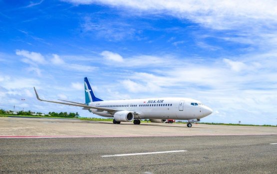 Singapore ge Silk Air ge dhathuru thah Raajje ah alun fashaifi