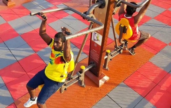 BML ge eheegai Kurinbee gai out door gym eh hadhaifi