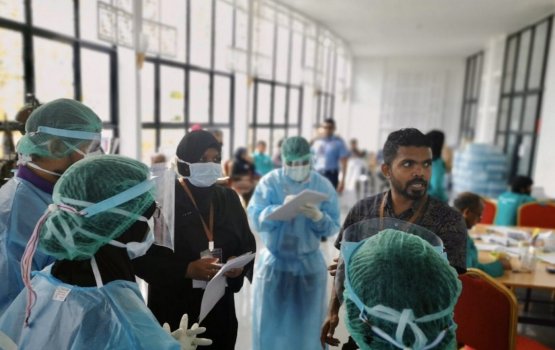 1862 Sample in miadhu covid ah positve vee 21 meehun