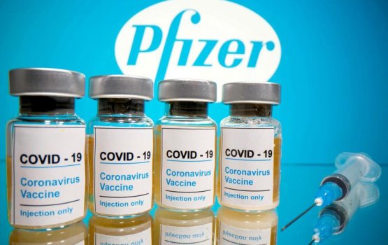 Pfizer in Covid vaccine india gai beynun kurumuge huhdha ah edhefi
