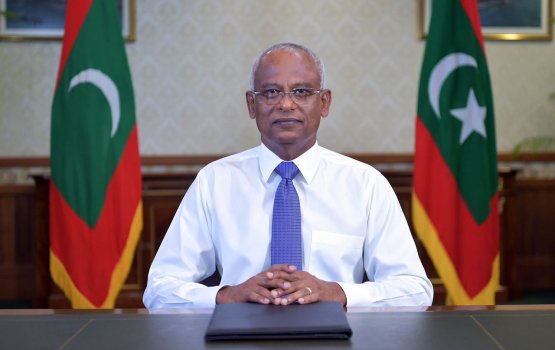 Meege 2 aharu kurin dhivehi noosverikan oi haalathu dheken beynun nuvaane: Raees