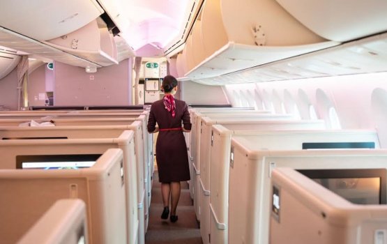China ge flight attendant un ukaalevey diapers beynun kuran ilthimaas koffi