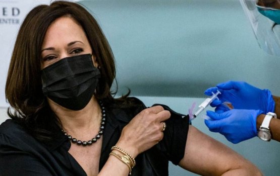 Kamala herris ves Covid vaccine jassavaifi