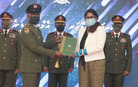 Sargent major of MNDF ge magaamah Adnan hamajassavaifi