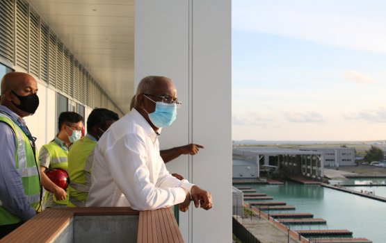 Raees Solih Velana international airpot ge mashroou thah ballavaalavvaifi