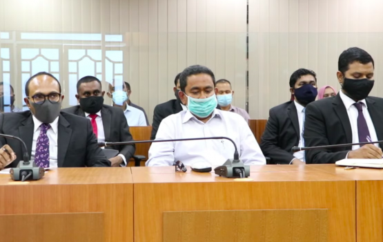 Covid aa gulhigen Raess Yameen ge shareeah cancel koffi