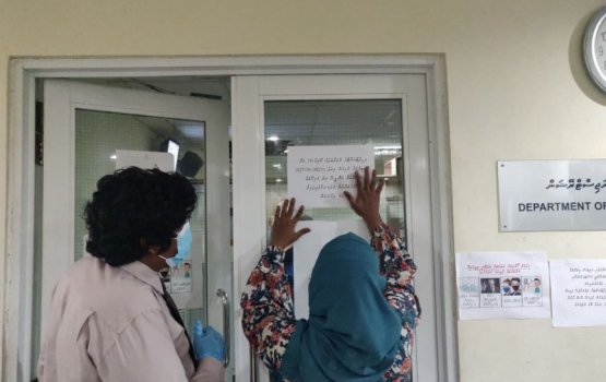 DNR ge muvazzafaku covid ah positive vumun khidhumai medhukandaalaifi