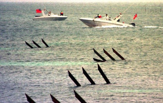 America aai China ge ulhandhu thah Taiwan askaree sarahahdhah vannanee