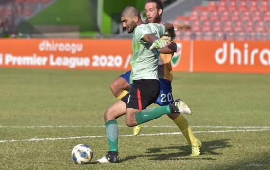 Dhivehi premier league ge match thah fas koffi
