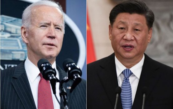 Joe biden aai china ge raees phonun gulhuvai 2 gadi iru mashvaraakoffi