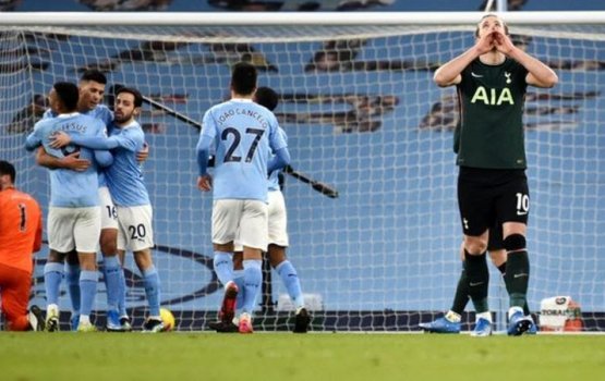 Tottenham balikoh city in 7 point ah lead fulhaa koffi