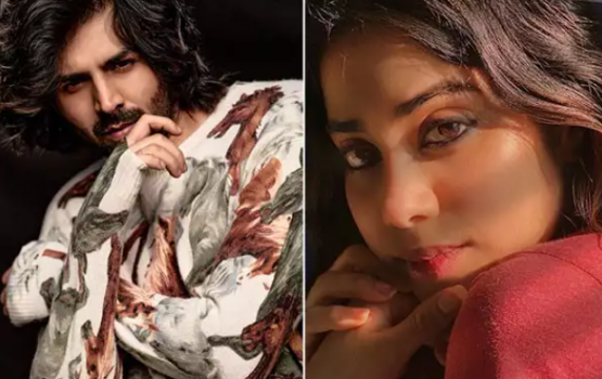 Karthik Aryan ge photo ah Janhvi kuri comment akah samaalukan 