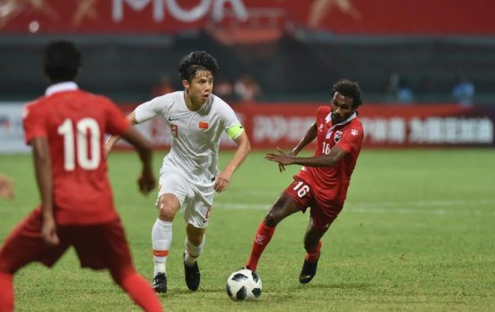 Qualifying raajje kulhen jehey match thah china gai