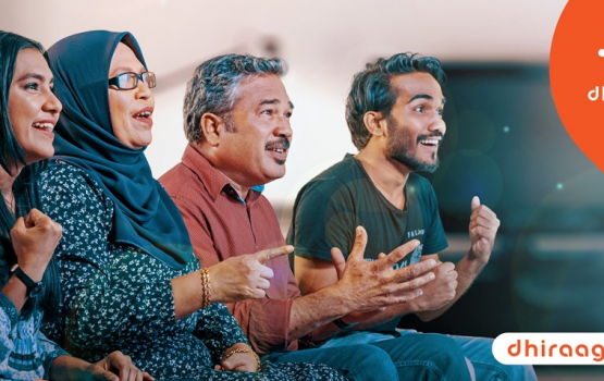 Khaassa promotion eh ge dhashun Dhiraagu Tv hiley gulhaidhenee