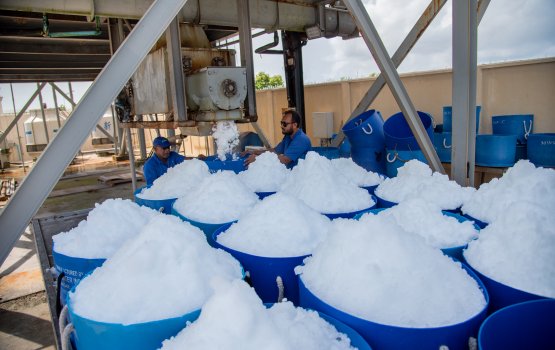 MWSC in R.Dhuvaafaru gai Ice vikkaa agu heyokoffi