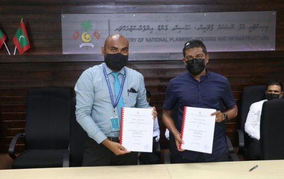 Fuvahmulaku member ge kunfunyakah bodu housing project eh