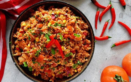 Roadha Malaafaiy: Mexican Red Rice