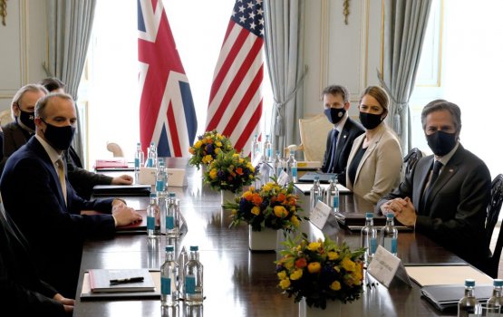 Biden ge riyaasathugai harudhanaa fiyavalhuthakeh alhaifi : Ingireysi khaarijee vazeeru