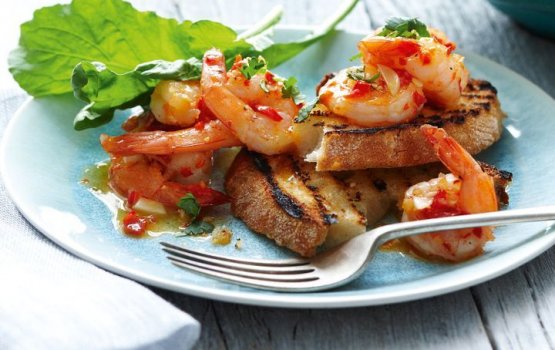 Roadha Malaafaiy: Chilli Garlic Prawns