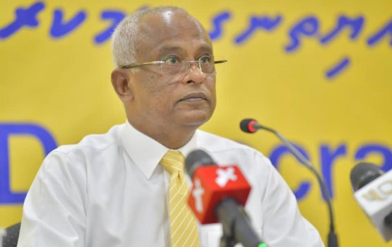 MDP ge ethereyge inthikhaabu faskoh dhinumah Raees Solih edhivadaigenfi
