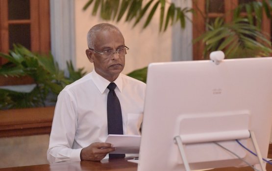 Raees Solih mathee thauleemuge bill thasdheegu kurahvaifi