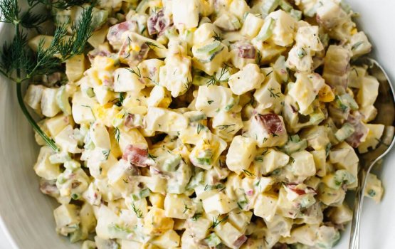 Roadha Malaafaiy: Egg and Potato Salad