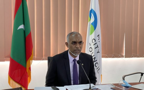 Mayor Muizzu  furathama ves govaalevvee Hiya flat ge kuli kuda kuran