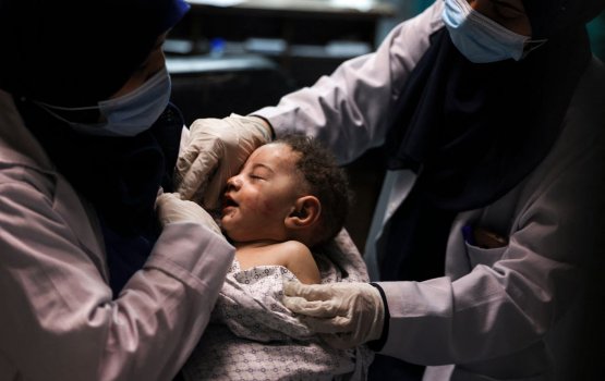 Gaza ge hospital thakah oxygen libun dhathive bali meehunge furaana ah nurakkaavefai