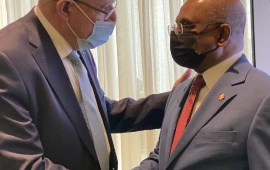 Palestine aa medhu dhivehi sarukaaru dhekey goi badhalu nuvaane: Shahid